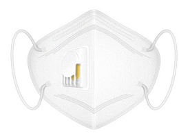 Респиратор фильтрующий противоаэрозольный СМ 9512 FFP2 NR D с клапаном выдоха купить в Красноярске по низкой цене Респиратор фильтрующий противоаэрозольный СМ 9512 FFP2 NR D с клапаном выдоха купить в Красноярске по низкой цене