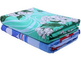 Комплект постельного белья 1.5 сп. (1 наволочка 70х70), бязь плотность 110 г/м2. купить в Красноярске по низкой цене