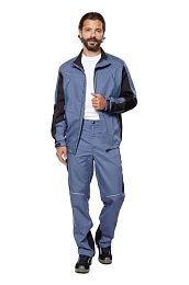 Костюм рабочий мужской летний КРАНЦ цвет маренго/черный/голубой купить в Красноярске по низкой цене Костюм рабочий мужской летний КРАНЦ цвет маренго/черный/голубой купить в Красноярске по низкой цене