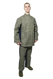 Костюм сварщика ПРОФИ КС08, 3-й класс защиты (куртка+брюки) купить в Красноярске по низкой цене