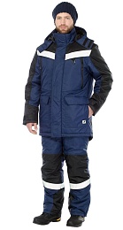 Костюм мужской зимний БРАНСФИЛД синий/черный (куртка+пк) купить в Красноярске по низкой цене Костюм мужской зимний БРАНСФИЛД синий/черный (куртка+пк) купить в Красноярске по низкой цене