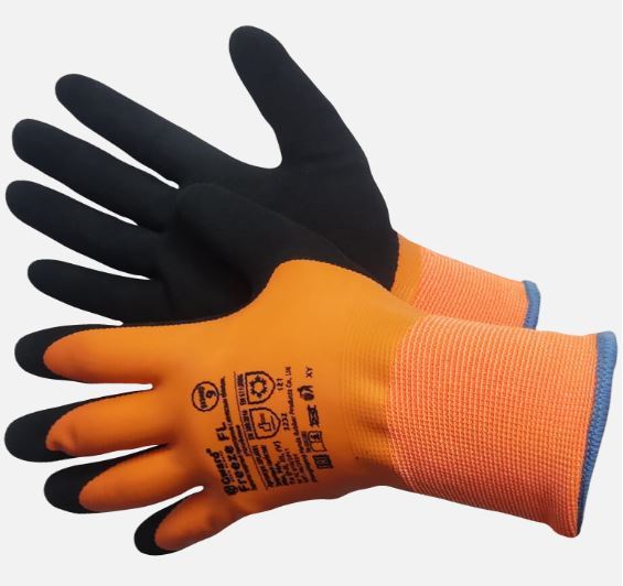 Перчатки Gward Freeze FL оранжевый утепленные двухслойные со вспененным латексным покрытием APL6001 купить в Красноярске по низкой цене Перчатки Gward Freeze FL оранжевый утепленные двухслойные со вспененным латексным покрытием APL6001 купить в Красноярске по низкой цене