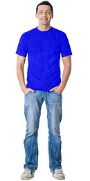 Футболка трикотажная (кор. рукав) василек купить в Красноярске по низкой цене