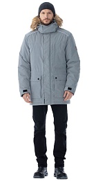 Куртка мужская зимняя РУТФОРД, тк.Белфаст, светло-серый купить в Красноярске по низкой цене Куртка мужская зимняя РУТФОРД, тк.Белфаст, светло-серый купить в Красноярске по низкой цене