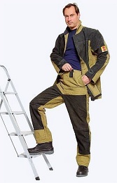 Костюм летний сварщика со спилком 2,3 ЛЮКС купить в Красноярске по низкой цене