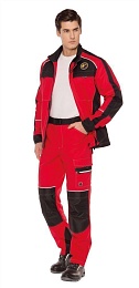 Костюм мужской летний СТАРТ красный (куртка+брюки) купить в Красноярске по низкой цене Костюм мужской летний СТАРТ красный (куртка+брюки) купить в Красноярске по низкой цене