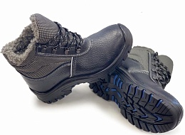 Ботинки зимние Б-М4 ПУ/Резина КП (кожа, шерстяной мех)  купить в Красноярске по низкой цене