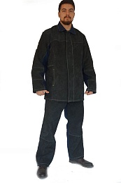 Костюм сварщика зимний комбинированный тк. Термотекс и спилок 2,6/1 с о/п купить в Красноярске по низкой цене Костюм сварщика зимний комбинированный тк. Термотекс и спилок 2,6/1 с о/п купить в Красноярске по низкой цене