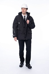 Куртка мужская зимняя БРОДЕКС KW 204, черный купить в Красноярске по низкой цене Куртка мужская зимняя БРОДЕКС KW 204, черный купить в Красноярске по низкой цене