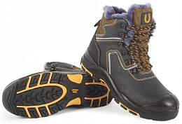 Ботинки зимние PERFECT PROTECTION КП МС ПУ/Нитрил (кожа, натуральный мех) PRB4N-CKW купить в Красноярске по низкой цене