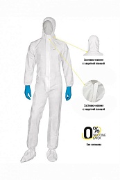 Комбинезон "DT115" с капюшоном краткосрочного использования купить в Красноярске по низкой цене