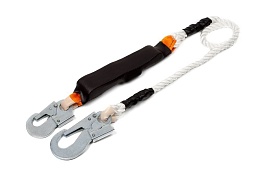 Строп 2аВ (канат полиамид/аморт./2карабина) купить в Красноярске по низкой цене Строп 2аВ (канат полиамид/аморт./2карабина) купить в Красноярске по низкой цене