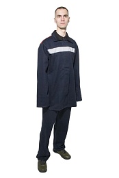 Костюм сварщика КС01ХЛ, 2-й класс защиты (куртка+брюки) купить в Красноярске по низкой цене