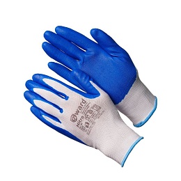 Перчатки Gward NITRO нейлон с нитриловым покрытием синего цвета N2002C купить в Красноярске по низкой цене Перчатки Gward NITRO нейлон с нитриловым покрытием синего цвета N2002C купить в Красноярске по низкой цене