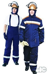 Костюмы зимние модель Энергия тип Г Уровень защиты 91.4 кал./кв.см (7 уровень защиты) купить в Красноярске по низкой цене