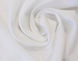 Вафельная ткань отбеленная — 45см , 140гр/м2, 60м Иваново купить в Красноярске по низкой цене
