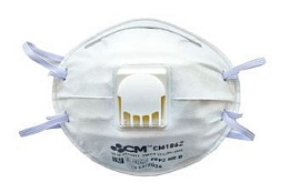 Респиратор фильтрующий противоаэрозольный СМ 1862 FFP2 NR D с клапаном выдоха купить в Красноярске по низкой цене Респиратор фильтрующий противоаэрозольный СМ 1862 FFP2 NR D с клапаном выдоха купить в Красноярске по низкой цене